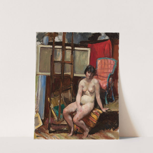 Female model (1928) by Wojciech Weiss