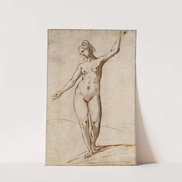 Female Nude by Karel Van Mander
