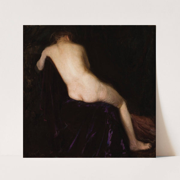 Female Nude by Leon Wyczółkowski