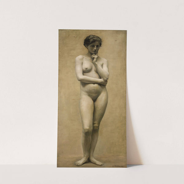 Female Nude by Maria Chmielowska