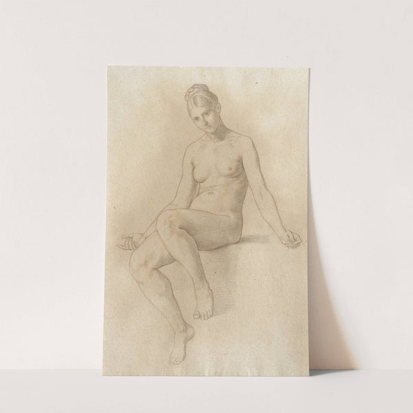 Female Nude by Julius Schnorr Von Carolsfeld