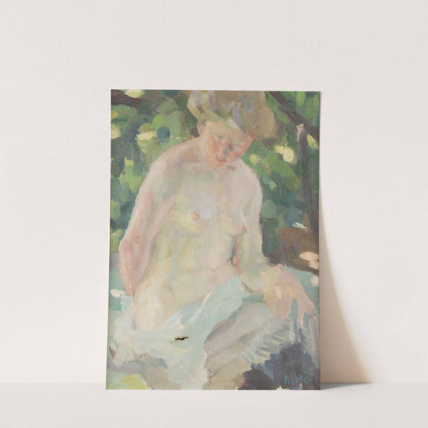 Female nude by Adolf Höfer