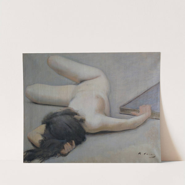 Female Nude by Ramón Casas