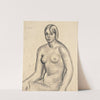 Female nude by Mark Gertler