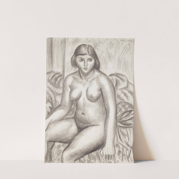 Female nude (1930) by Mark Gertler