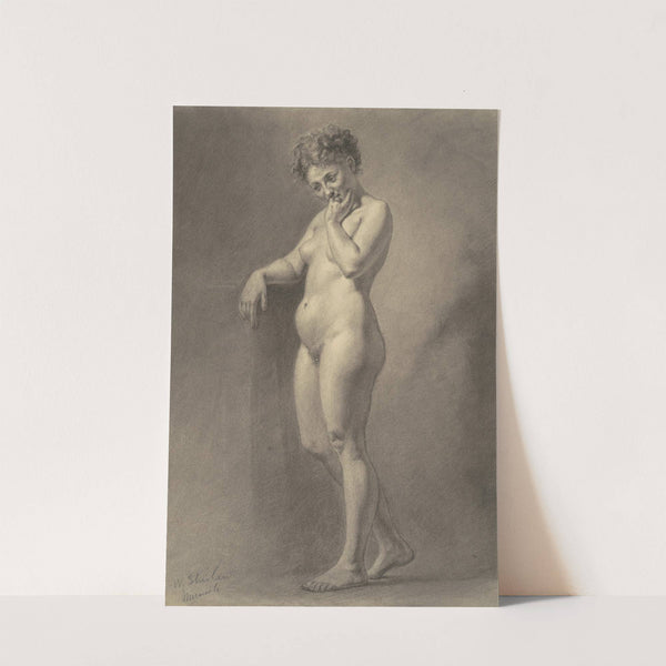 Female Nude by Walter Shirlaw