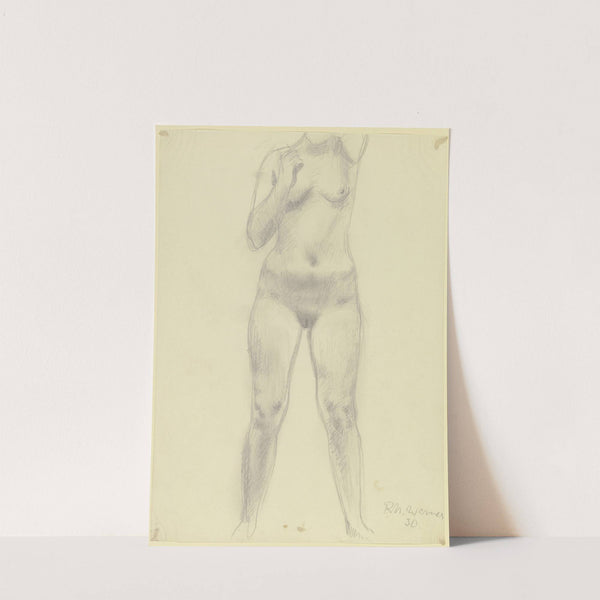 Female nude by Richard Martin Werner