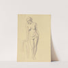 Female nude by Hermann Lismann