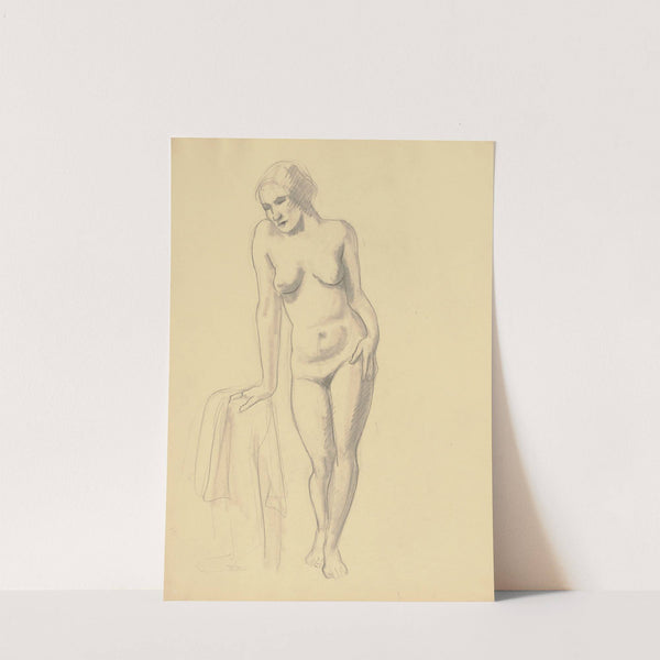 Female nude by Hermann Lismann