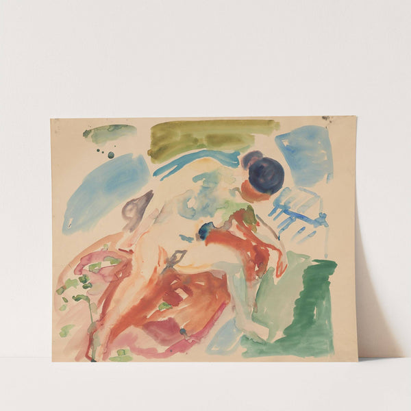 Female Nude (1919-1924) by Edvard Munch