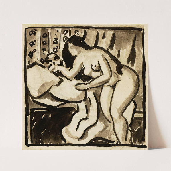 Female Nude by Carl Newman