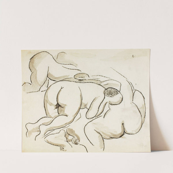 Female Nude Composite by Carl Newman