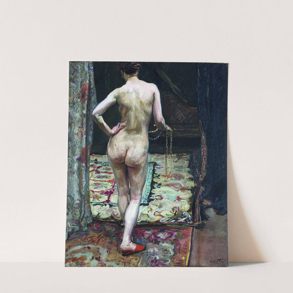 Female Nude from the Back by Max Slevogt