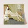 Female Nude In An Interior by Charles Roswell Bacon