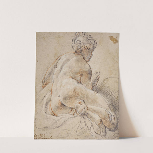 Female Nude, Seen from the Back by Jacob Jordaens