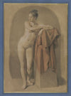 Female nude, standing