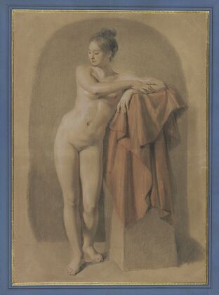 Female nude, standing