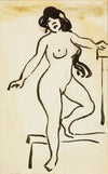 Female Nude, Standing