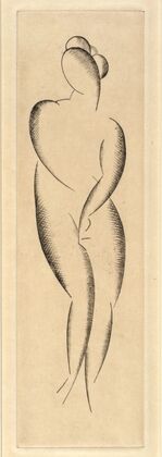 Female Nude, Standing