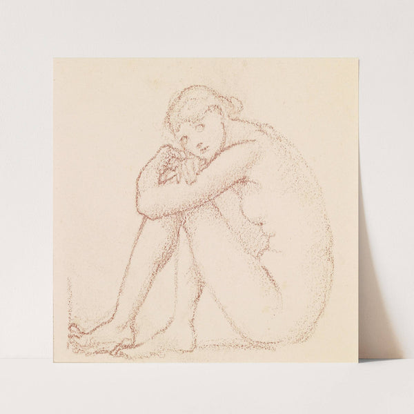 Female Nude – Study by Sir Edward Coley Burne-Jones