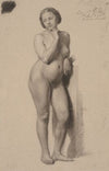 Female nude study (1840)