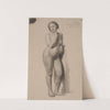 Female nude study (1840) by Józef Simmler