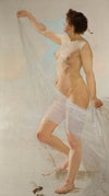 Female nude, study