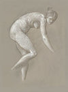 Female nude study