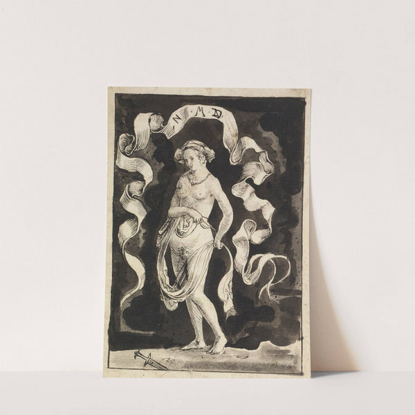 Female nude with a headscarf by Niklaus Manuel