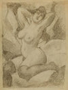 Female Nude with Black Stockings