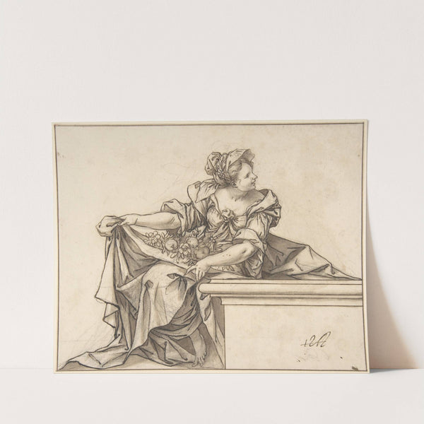 Female Personification of Summer or Abundance by Sebastián de Herrera-Barnuevo