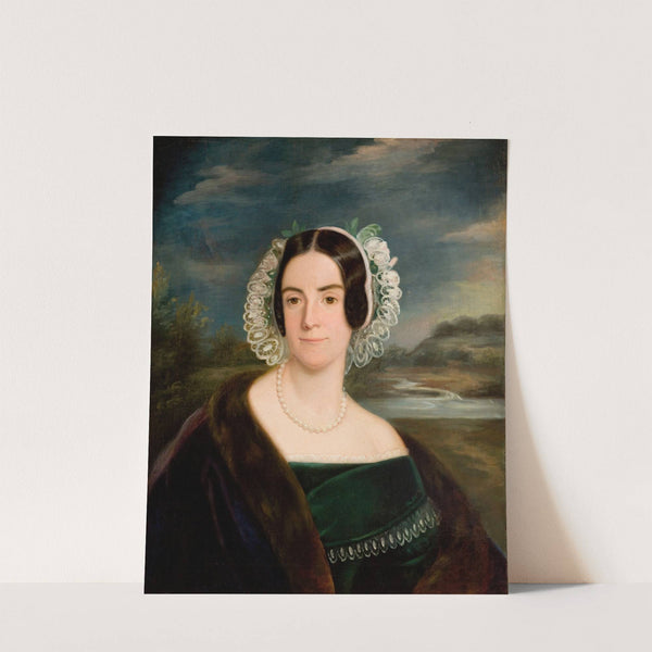 Female Portrait (1850) by Korneli Szlegel