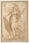 Female Standing Figure with a Helmet and a Shield (Bellona)