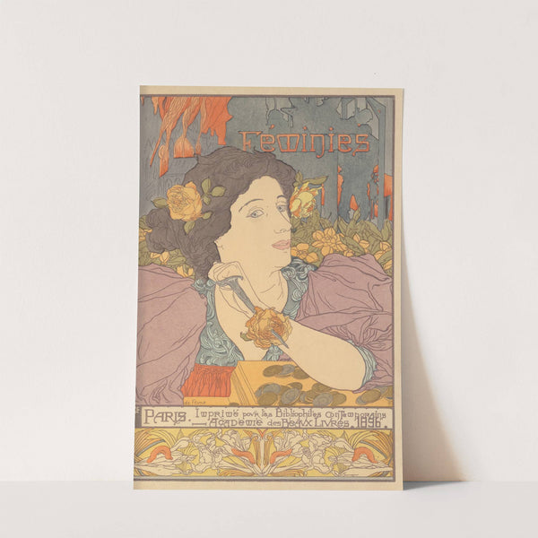 Féminies – Frontispiece (1896) by Georges de Feure