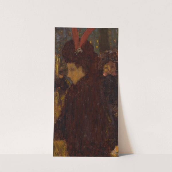 Femme à l'aigrette by Pierre Bonnard
