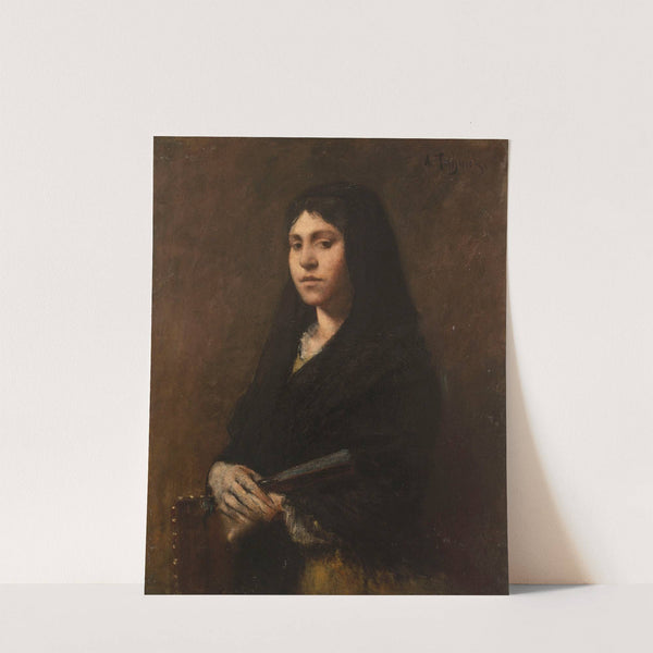 Femme à l'éventail by Alexandre Falguière