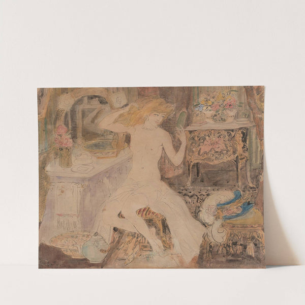 Femme à sa toilette by Georges Alfred Bottini