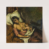 Femme allaitant son enfant (circa 1872) by Paul Cézanne
