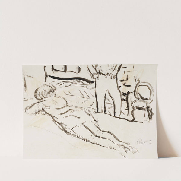 Femme allongée by Pierre Bonnard