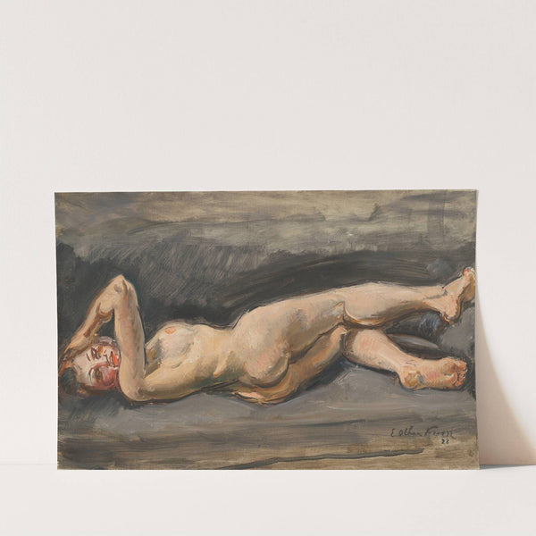 Femme allongée (1928) by Emile Othon Friesz