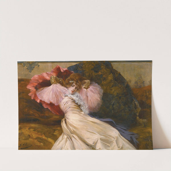 Femme Allongée by Georges Jules Victor Clairin