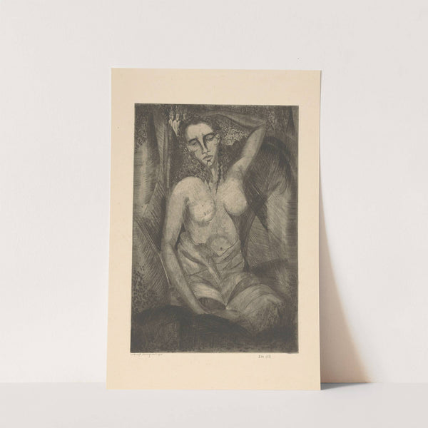 Femme assise (1915) by Lodewijk Schelfhout