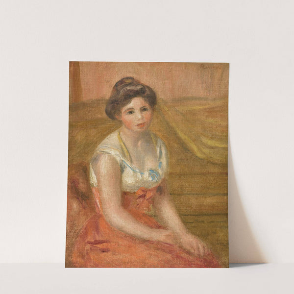 Femme assise by Pierre-Auguste Renoir