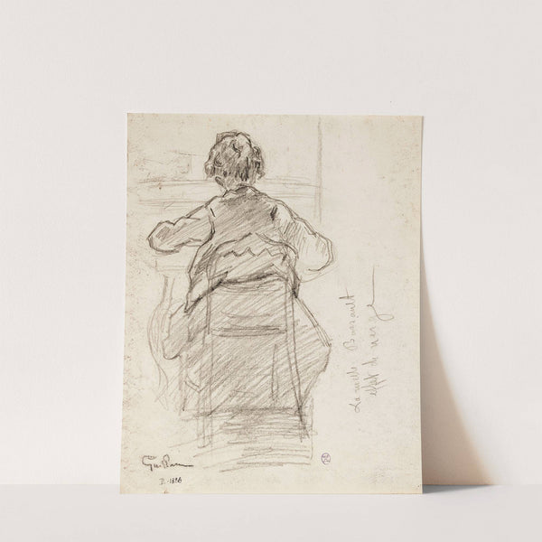 Femme assise by Armand Guillaumin