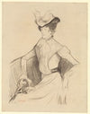 Femme assise dans un fauteuil (1908)