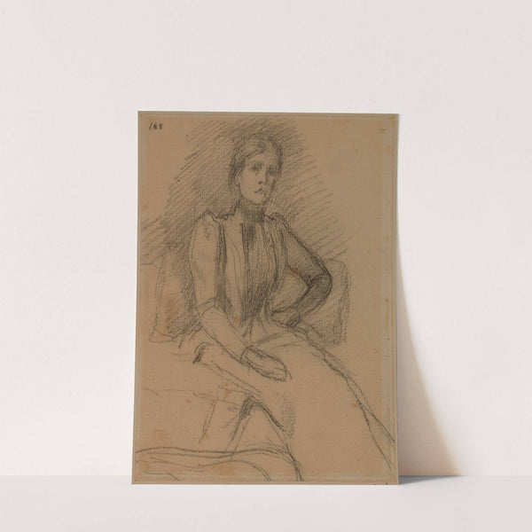 Femme assise by Pierre Puvis de Chavannes