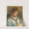 Femme au corsage bleu (circa 1906) by Pierre-Auguste Renoir