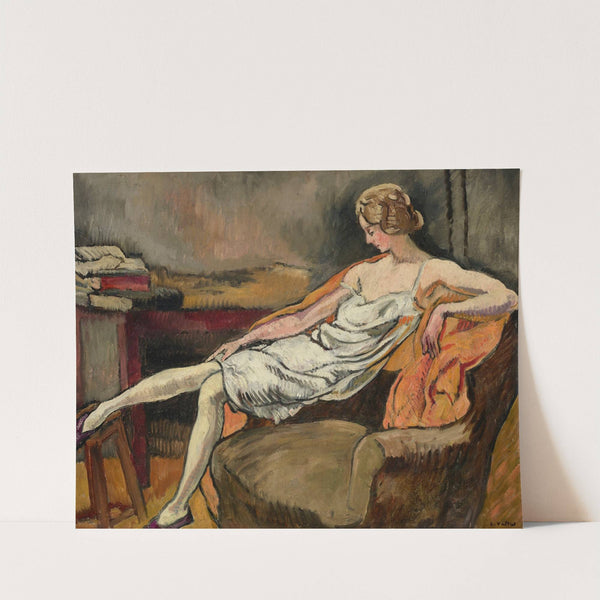 Femme au fauteuil (1918) by Louis Valtat
