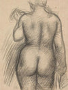 Femme au foulard, vue de dos (1920-1925)