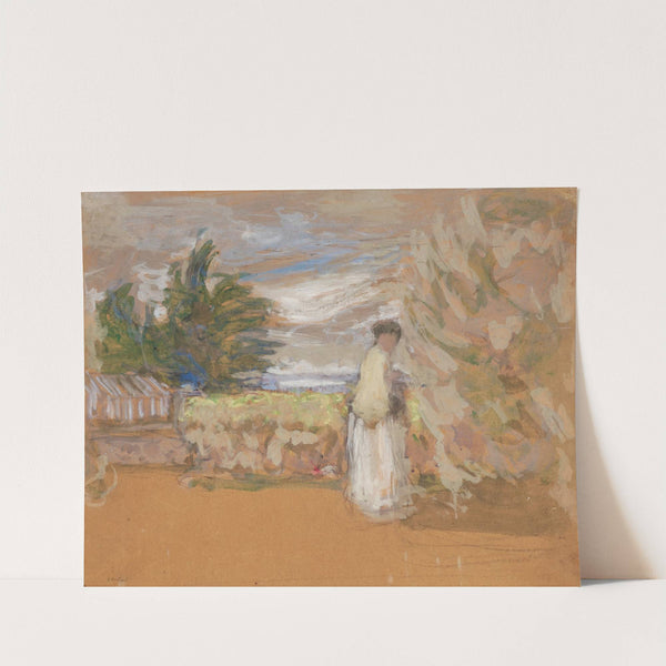 Femme au jardin (1908) by Édouard Vuillard